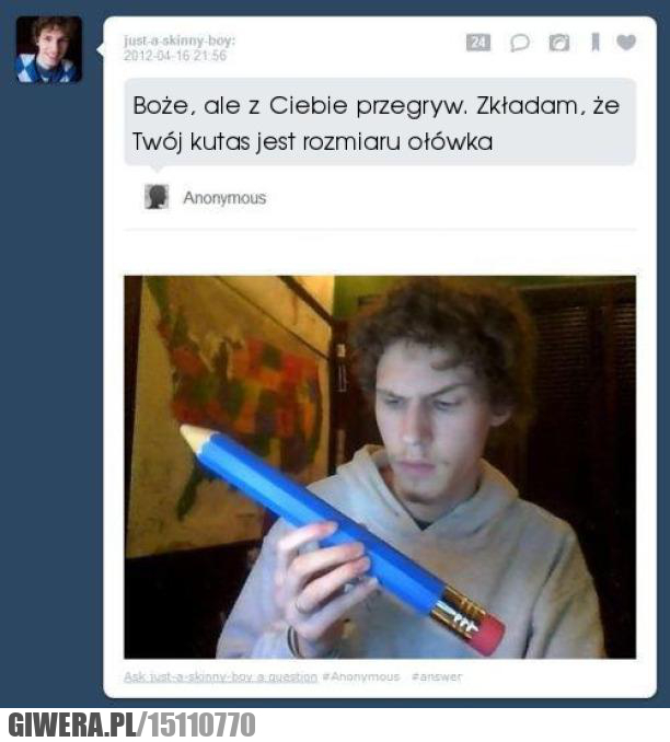 Mistrz riposty,ołówek