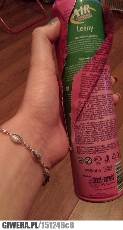 Lakier do włosów,odświeżacz powietrza