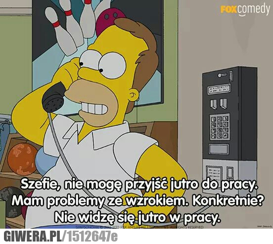 Praca,Homer,Simpsons