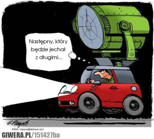 Karma,długie światła