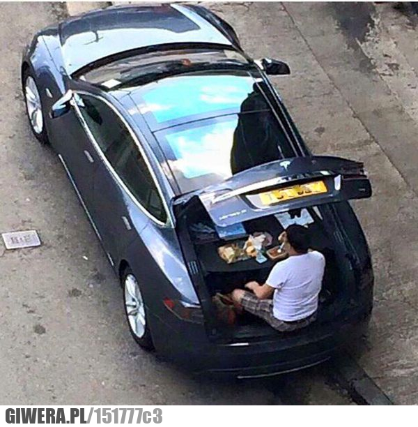 Obiad,bagażnik,przerwa