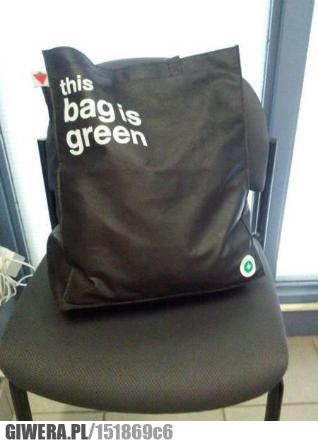 Torba,zielona