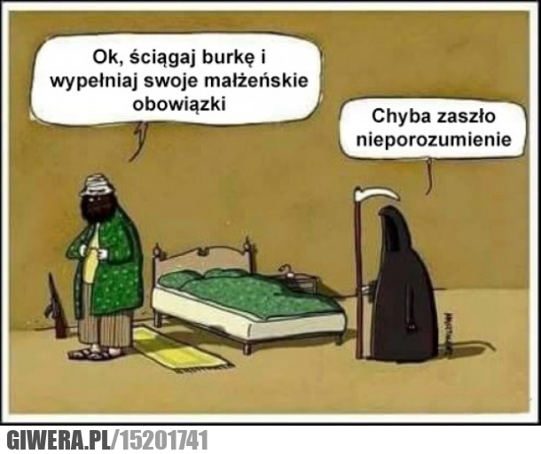Nieporozumienie,Burka