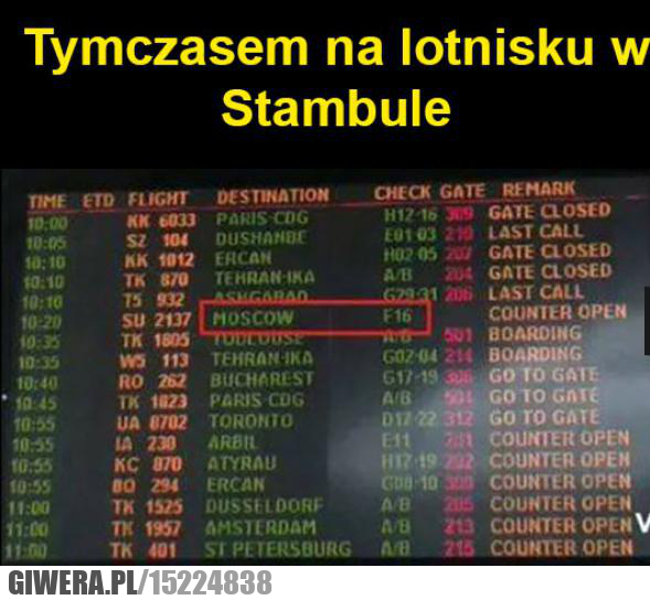 Lotnisko,Stambuł,F16