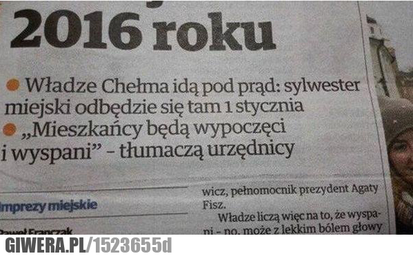 polska, sylwester, 2015, 