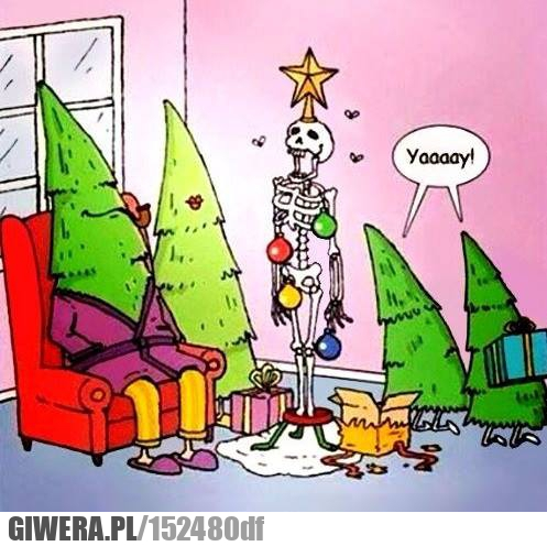 Równoległy świat,choinka