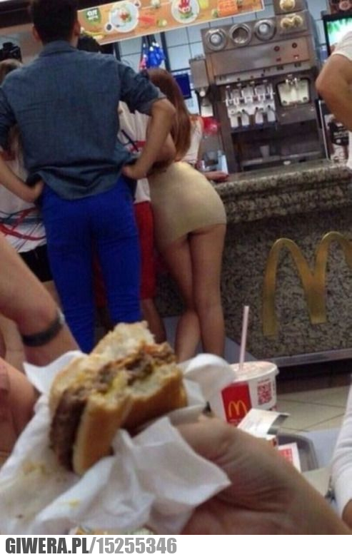 McDonalnd,laska,tyłek