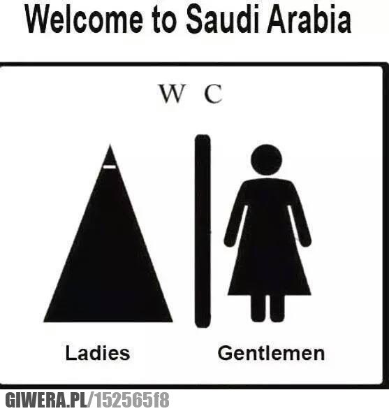 Toaleta,Arabia Saudyjska
