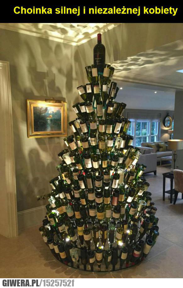 Choinka,Silna niezależna kobieta