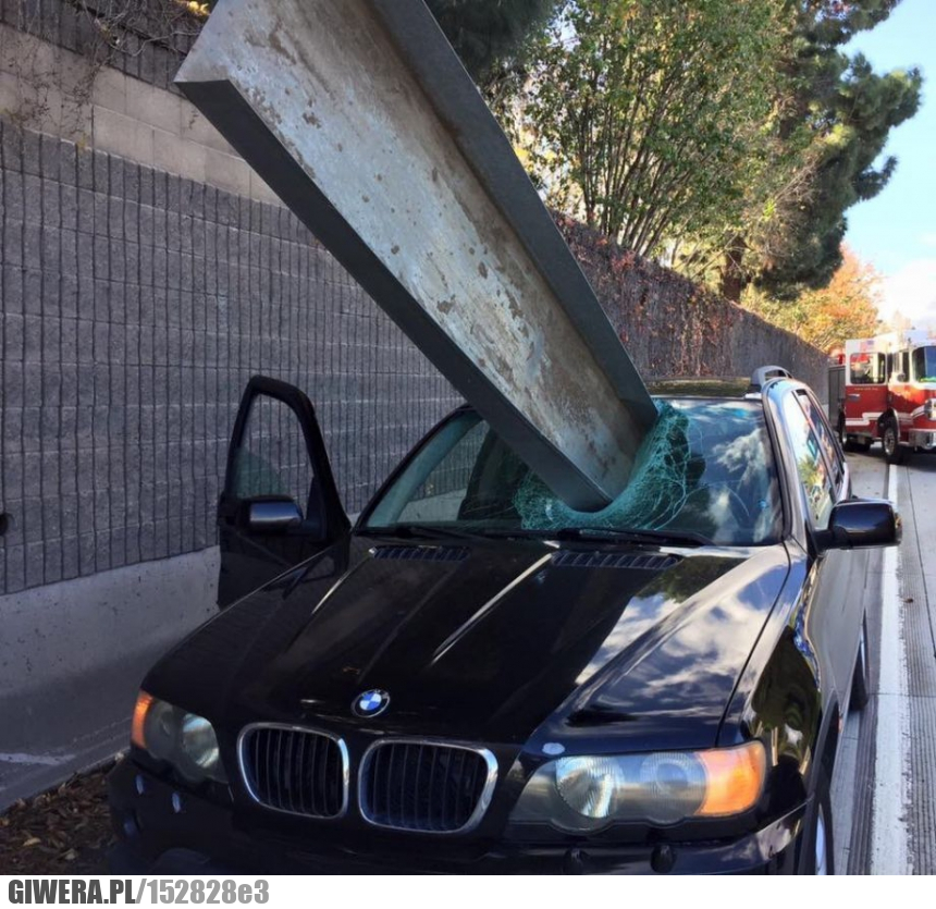 bmw, wypadek