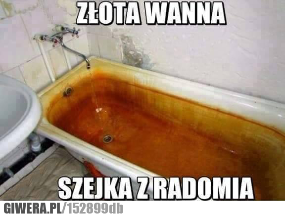 Złota wanna