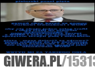 wstyd mi za taką partię wstyd mi za takiego osła