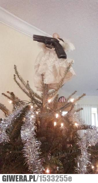 Rosyjska choinka,pistolet