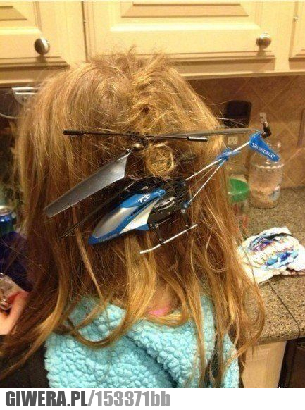 Helikopter RC,włosy