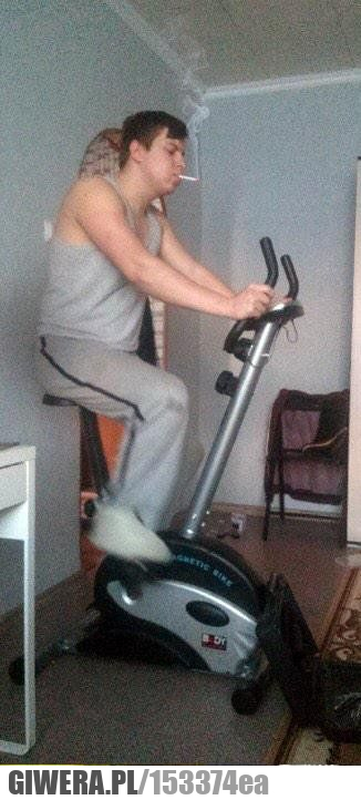 Sport,rowerek,papieros