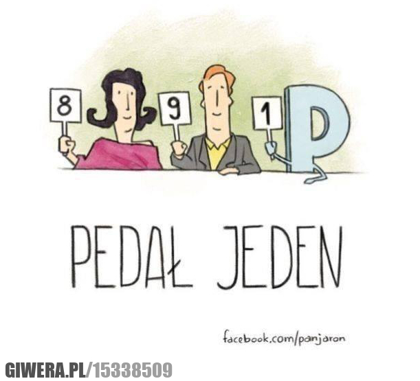 Rebus,Pedał jeden,Jaroński