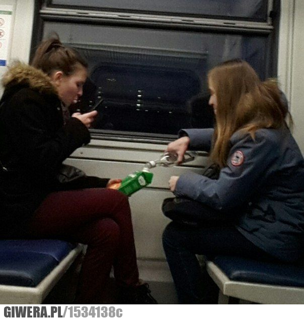 Pociąg,drink,vódeczka