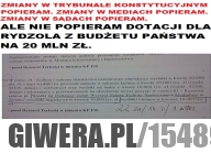 Radio maryja i gazeta wyborcza piorą mózgi.
