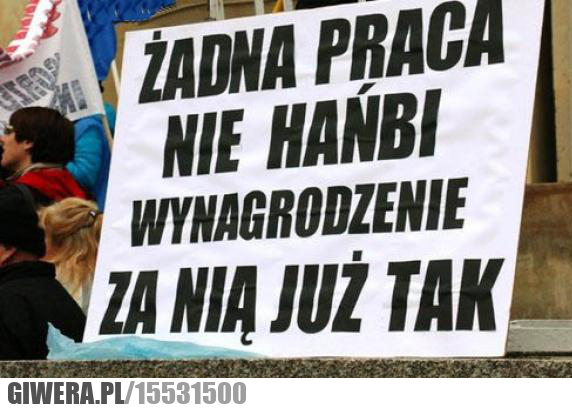 Hańba,wynagrodzenie