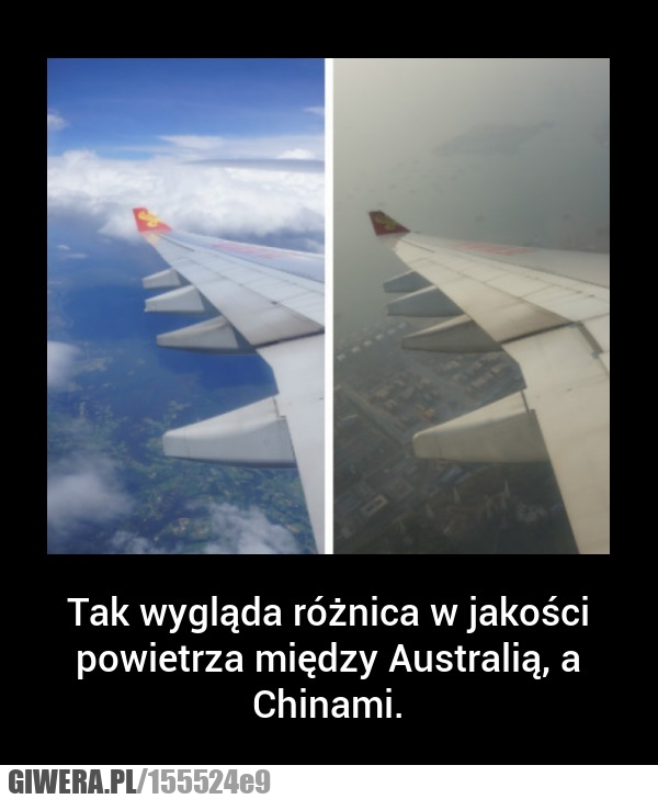 Powietrze,Australia,Chiny,Smog