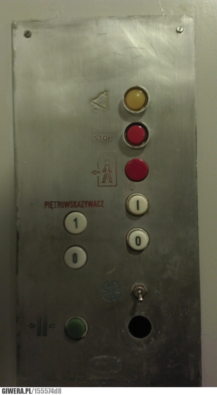 Piętrowskazywacz,Winda