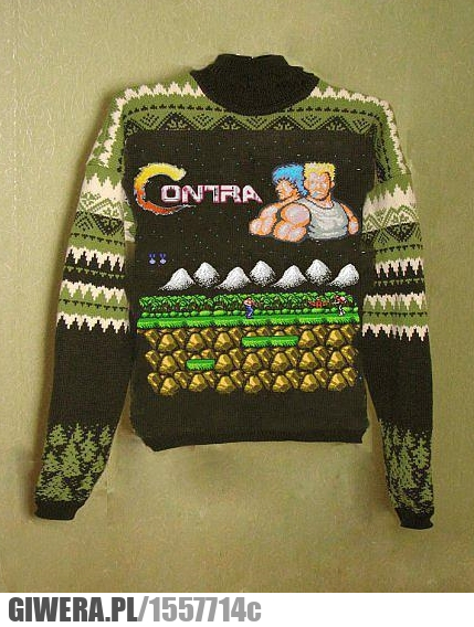 sweter,contra,gra