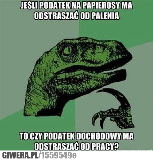 Podatek dochodowy,Papierosy,podatek