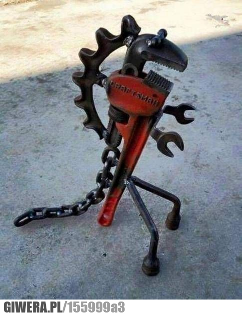 Maskotka mechaników,klucz