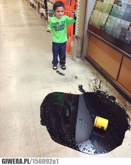 Ups,farba,czarna farba