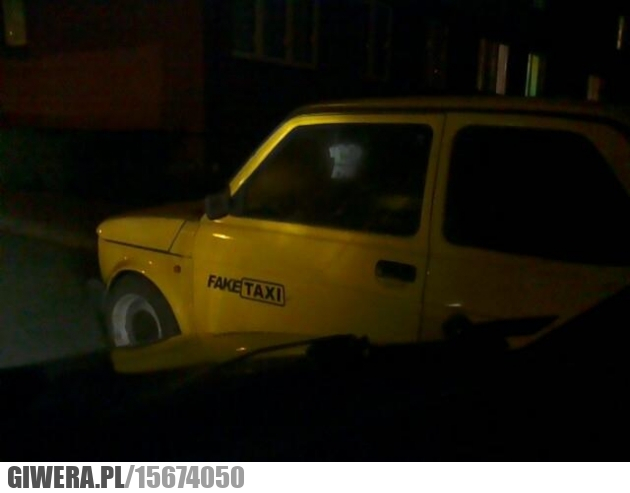Fiat 126p,Maluch,FakeTaxi