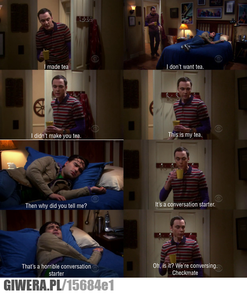 herbata, rozmowa, mężczyzna