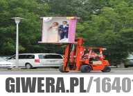 Oryginalny wjazd na wesele