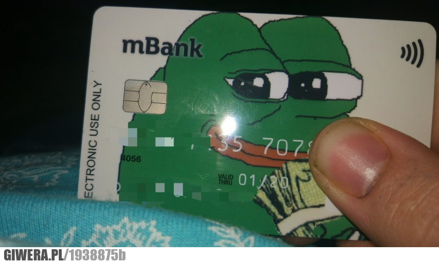 Idealna karta bankomatowa,Pepe