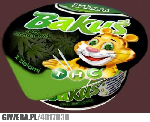 bakuś, baka, marihuana, thc, serek