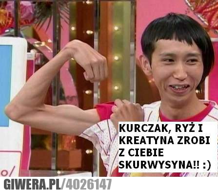 kreatyna, pudzian, chińczyk