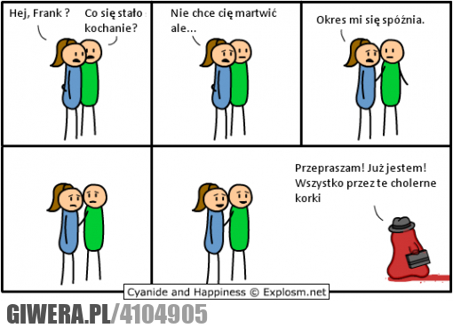 okres, cyanide, happiness, korki