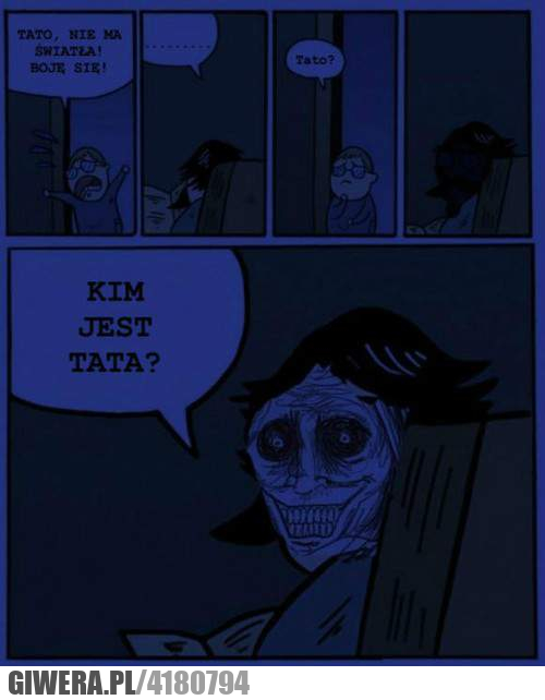 historia, boję, się, tata, światła