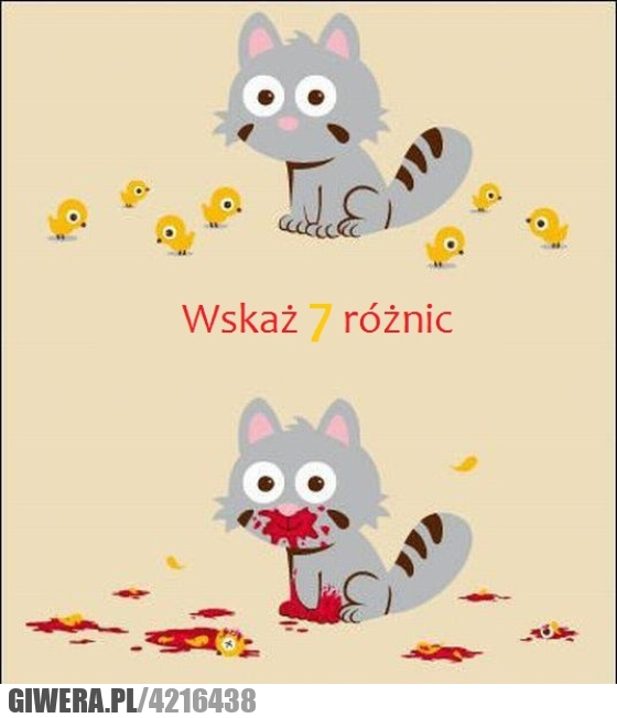 udało, 7, różnic