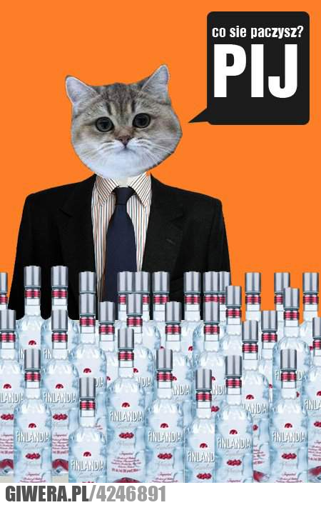 trzeba, to, trzeba, pij, paczysz, pacze