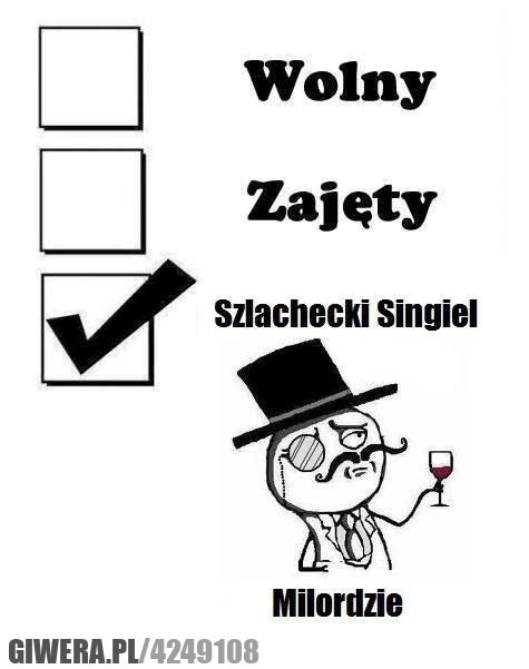szlachecki, singiel