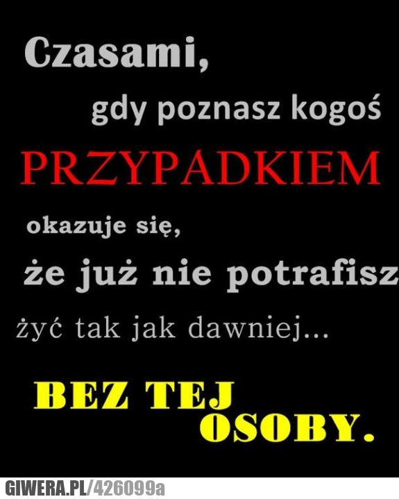 przypadek, osobę, żyć