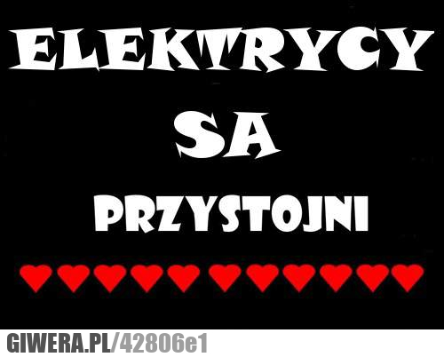 elektrycy, przystojni