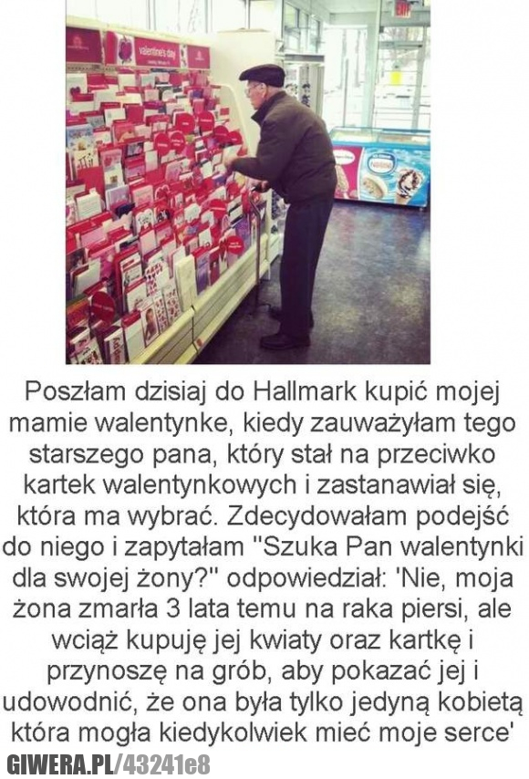 wzruszająca, historia, dziadek, babcia, kobietą