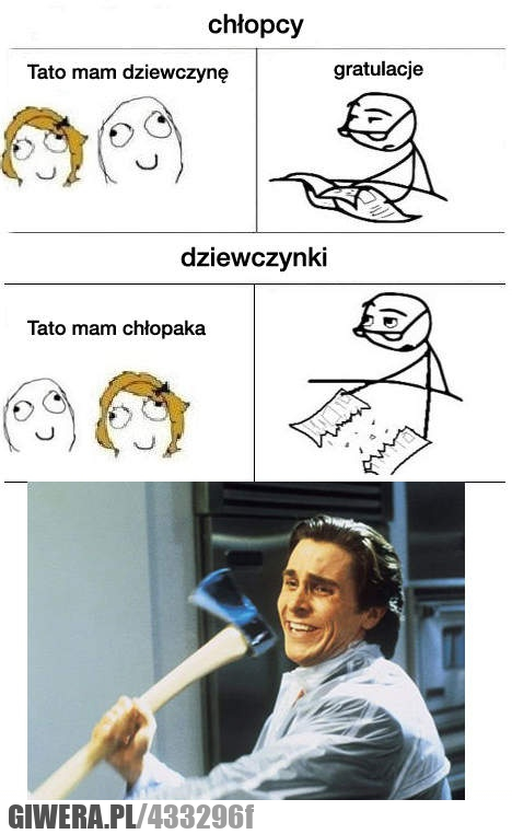ogromna, różnica, tato, dziewczynę, chłopaka