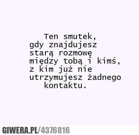 ten, smutek, starą, rozmowę, kontaktu
