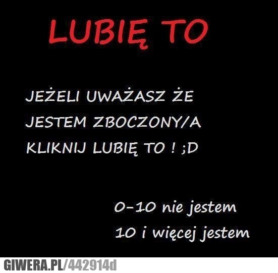 lubię, to