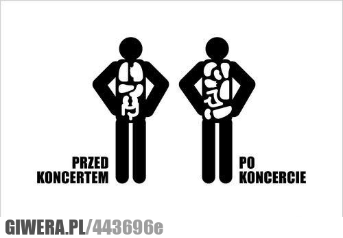przed, po, koncercie