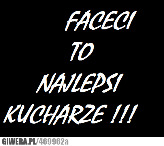 faceci, najlepsi, kucharze