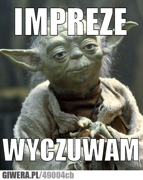 imprezę, wyczuwam, piątek