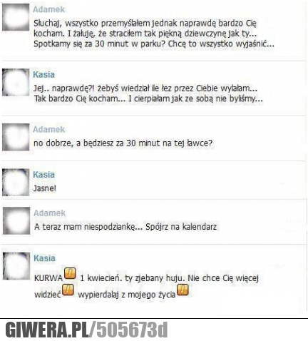 kocham, gadu, prima, aprilis
